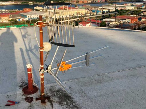 Reparación de antena  en Avilés