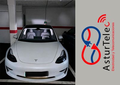 Instalación Punto Recarga Vehículo Eléctrico en Illas Asturias