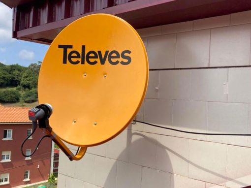 Trabajos de instalación de antenas en Asturias