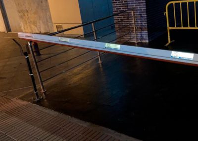 instalación de barrera parking garaje en Salinas Asturias