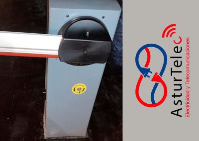 instalación de barrera parking garaje en Salinas Asturias