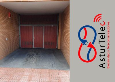 reparación de automatismo de puerta de garaje piedras blancas asturias